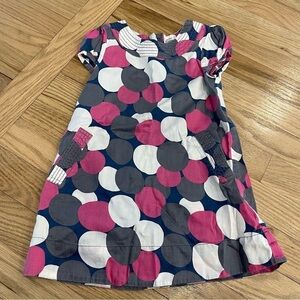 Mini Boden Colorful Polka Dot Kids Dress